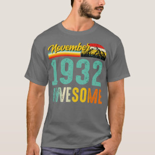 Novembro 1932 Aniversário da Camisa Presente Vinta