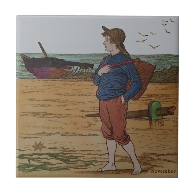 Novembro - Antiquado Casgwood Colorido (Frente)