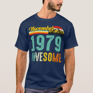 Novembro De 1979 Camisa De Presente De Aniversário