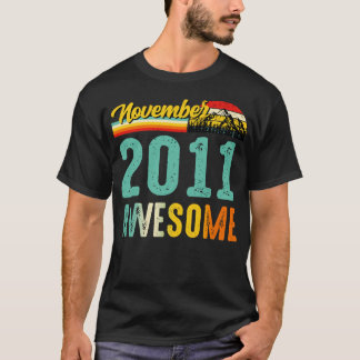 Novembro de 2011 Camisa de Presente de Aniversário