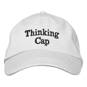 Novidade Engraçada Incorporou BONÉ de Pensamento d