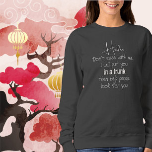 Novilha, Não Brinque Comigo Camiseta Feminina De F