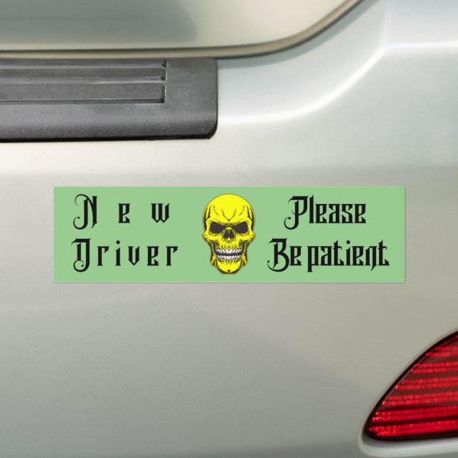 Novo adesivo de jumper de driver (No carro)