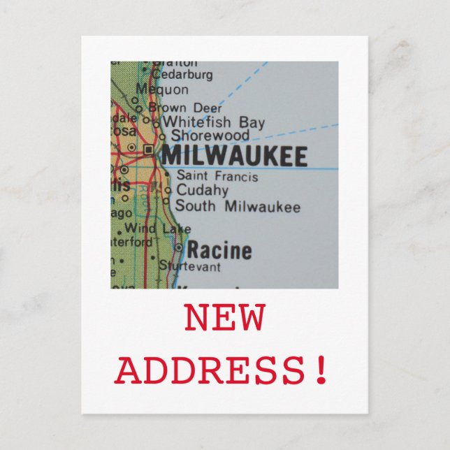 Novo anúncio de endereço do Milwaukee (Frente)