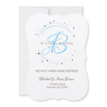 Novo Anúncio de Endereço Monograma