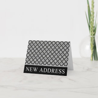 novo anúncio de endereço : negócios elegantes