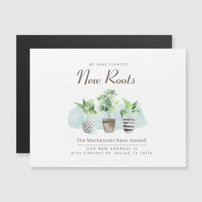 Novo Anúncio de Movimentação de Atualização de End (Frente/Verso)