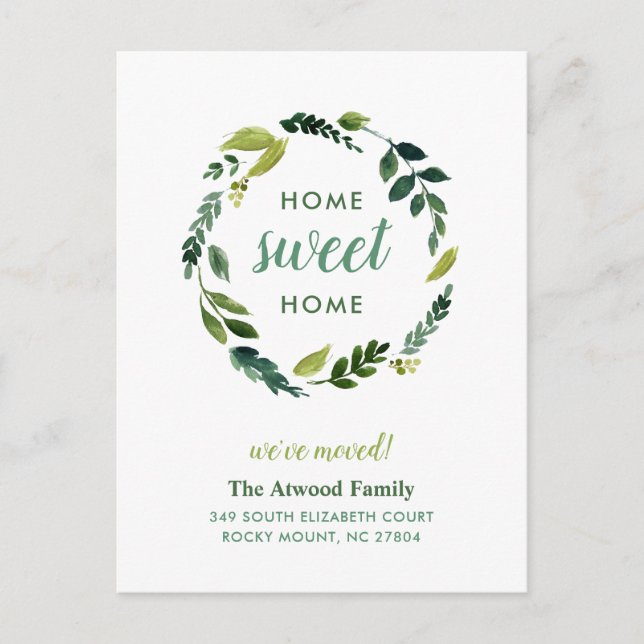 Novo Anúncio de Movimentação de Novo Endereço Verd (Frente)