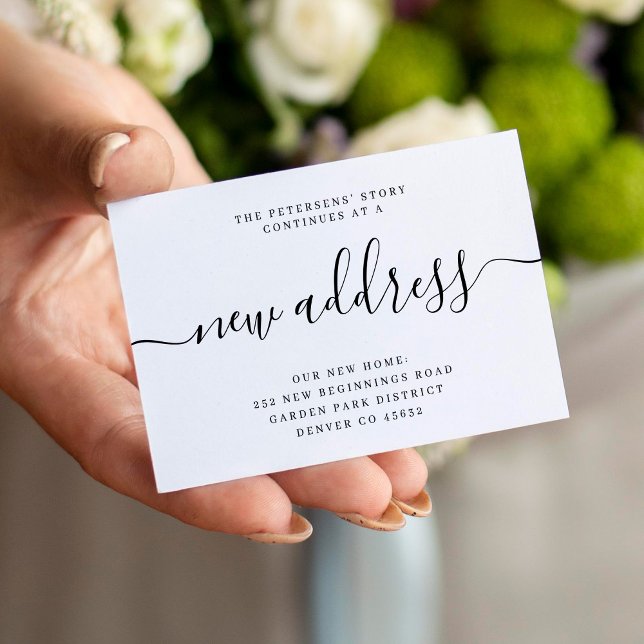 Novo anúncio de movimentação de script de endereço (Criador carregado)