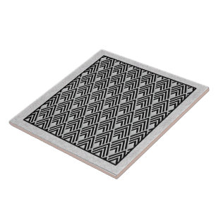 Novo Azulejo cerâmico de borda do estilo Art Deco.