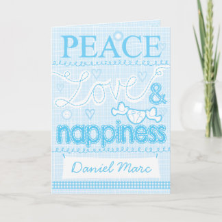 Novo Bebê com cartão