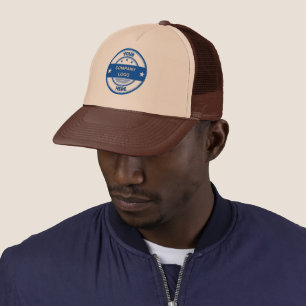 NOVO! Boné de Caminhoneiro - Marrom - Personalizar