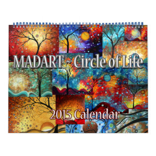 NOVO Calendário do Círculo de Vida do MADART 2015 
