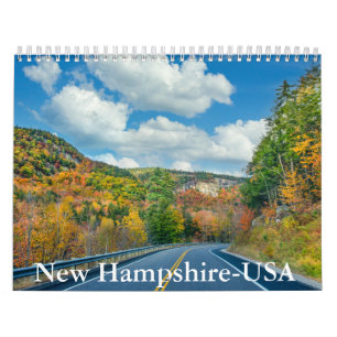 Novo calendário Hampshire-EUA
