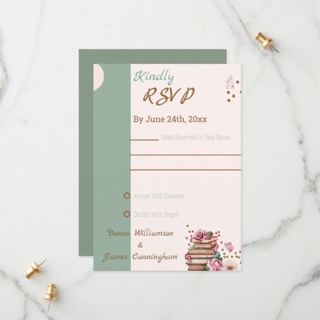 Novo Capítulo Começa Cartão de Resposta (Frente/Verso In Situ)