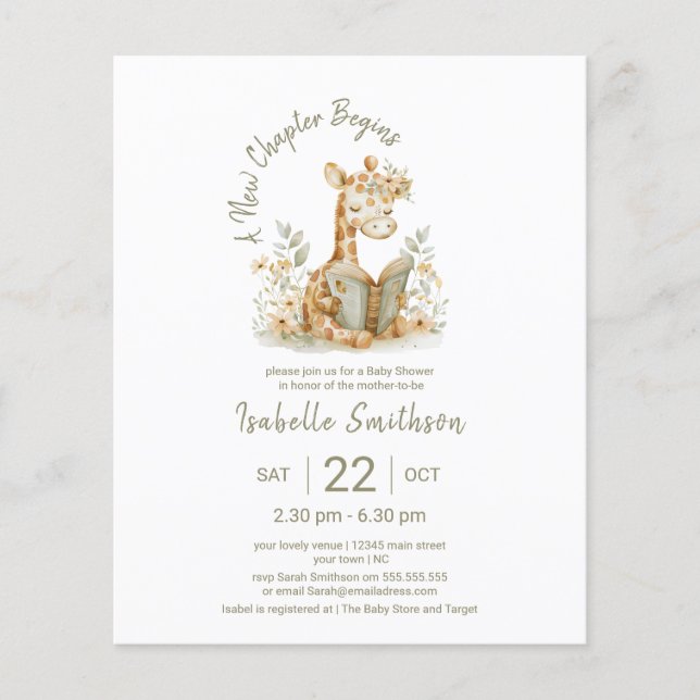 Novo Capítulo do Orçamento Começa Chuvada de Bebê  (Frente)