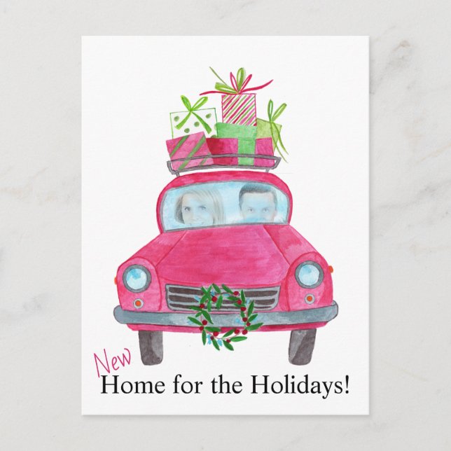 Novo cartão com fotos personalizável Home (Frente)