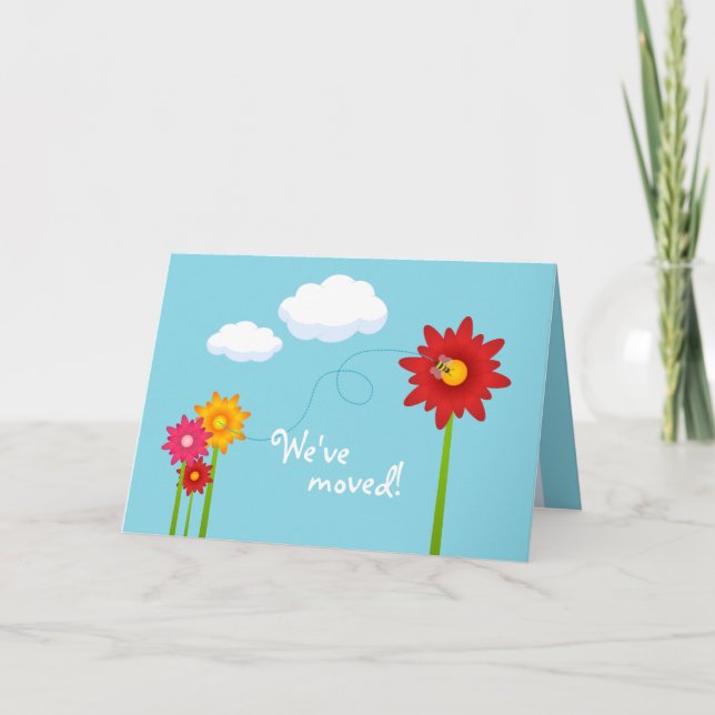 Novo cartão de anúncio de endereço (Frente)