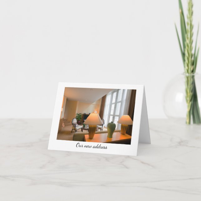 Novo cartão de endereço (Frente)