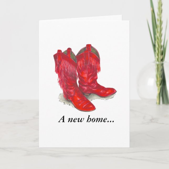 Novo cartão de endereço home Change of Address (Frente)