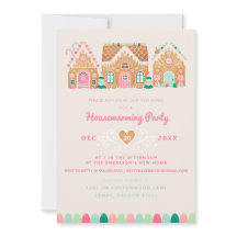 Novo Cartão de Natal Para Gingerpão Doméstico