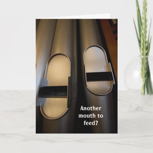 Novo cartão de parabéns para bebês (Frente)