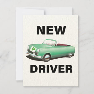 Novo condutor de carro provisório