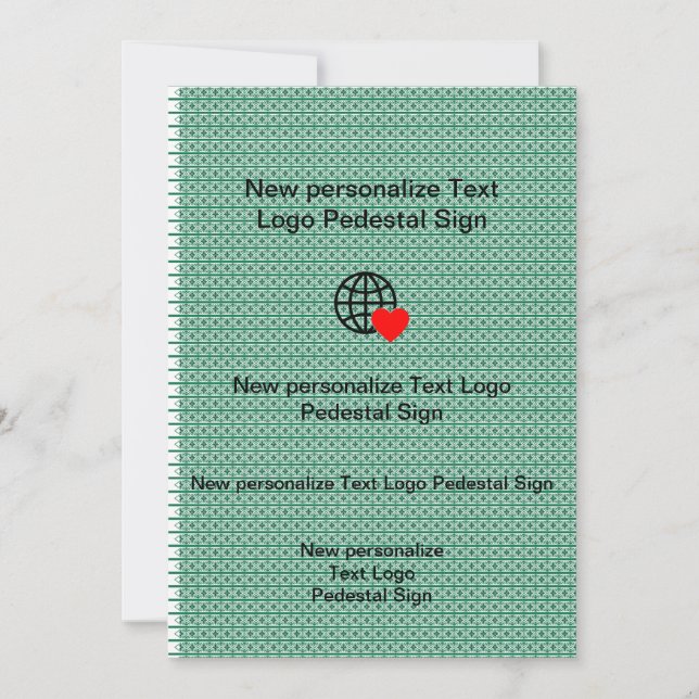 Novo Convite de Apartamento Personalize o seu próp (Frente)