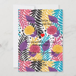 Novo convite plano personalizado você mesmo