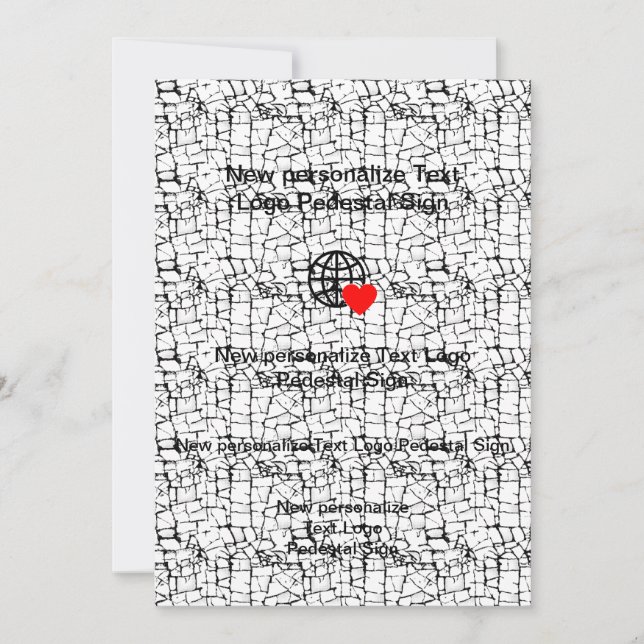 Novo Convite Plano Personalize o seu próprio (Frente)