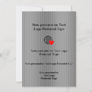 Novo Convite Simples Personalize seu próprio