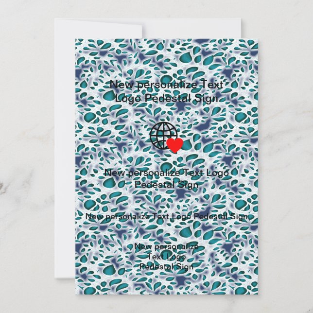 Novo Convite Simples Personalize seu próprio (Frente)