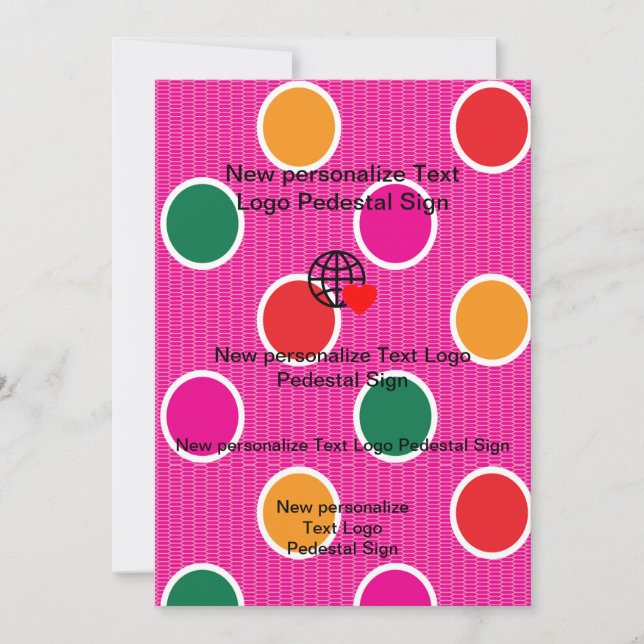 Novo Convite Simples Personalize seu próprio (Frente)