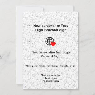 Novo Convite Simples Personalize seu próprio