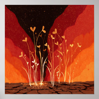 Novo crescimento - Solarpunk Poster