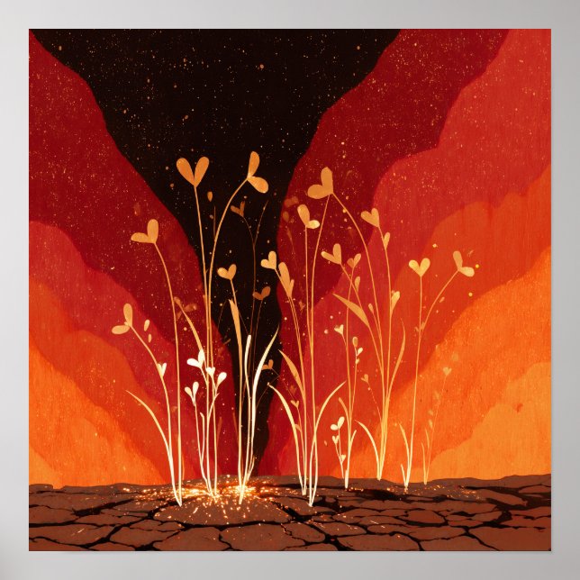 Novo crescimento - Solarpunk Poster (Frente)