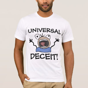 NOVO DECEITO UNIVERSAL DA ORDEM MUNDIAL! CAMISAS