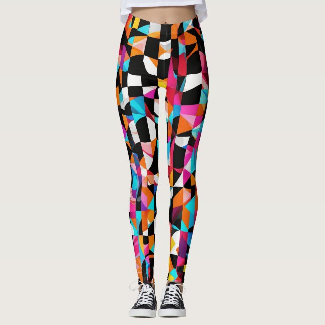 Novo design bonito e legal e novas leggings (Frente)