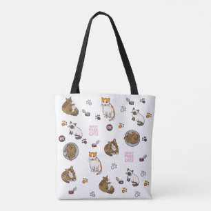Novo Doodles Tote Gatos do Sunset Park Resga