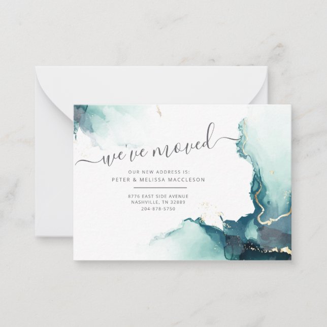 Novo Endereço Anúncio de Movimentação da Moderna T (Frente)