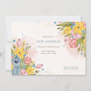 Novo Endereço Anúncio Floral