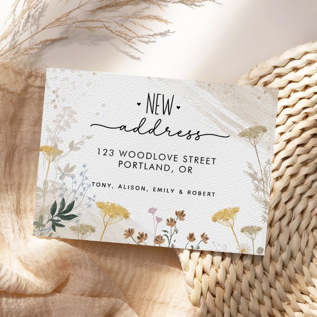 Novo Endereço Botânico Anúncio de Movimentação de  (Criador carregado)