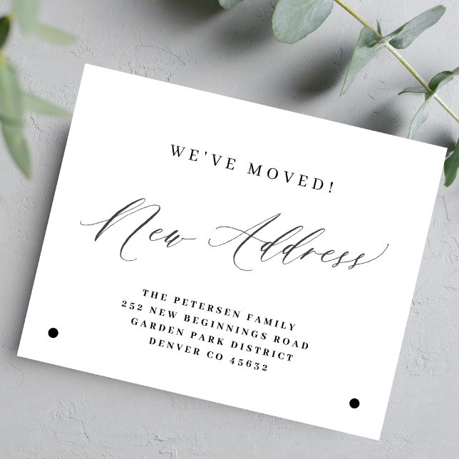 Novo endereço de orçamento anúncio simples de movi (Criador carregado)