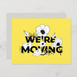 Novo Endereço Floral | Anúncio de mudança