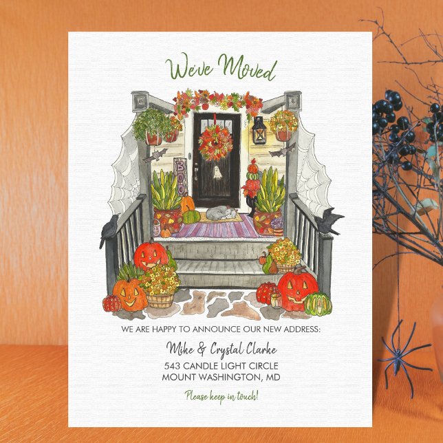 Novo Endereço Residencial do Halloween (Criador carregado)