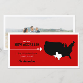 Novo Estado Vermelho, Novo Endereço! Texas Moving