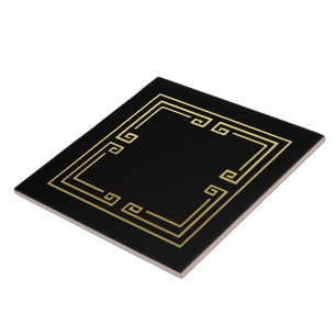Novo Estilo de Deco de Arte Preto e Dourado
