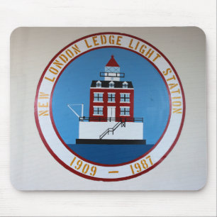 Novo farol de Londres, Connecticut Mousepad