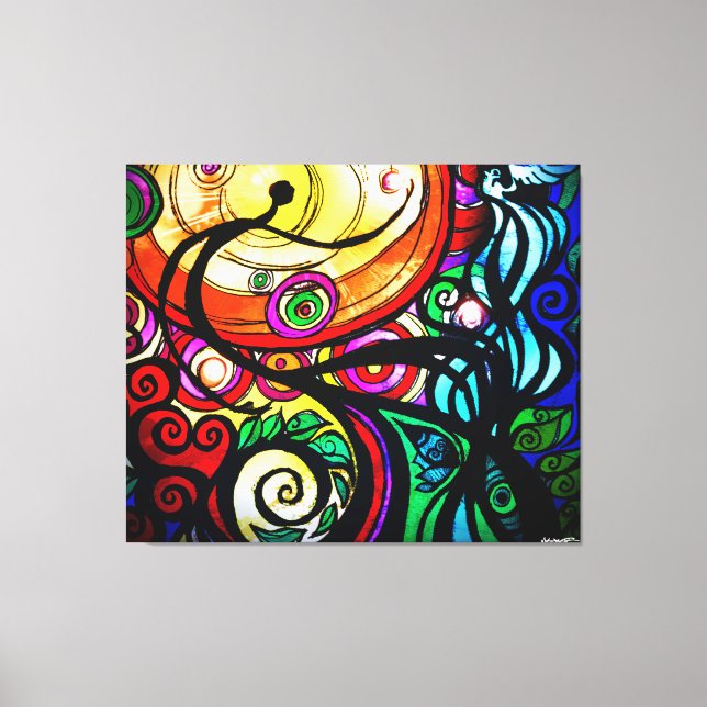 Novo Hope, Impressão de 48" x 40" X grande Canvas (Frente)