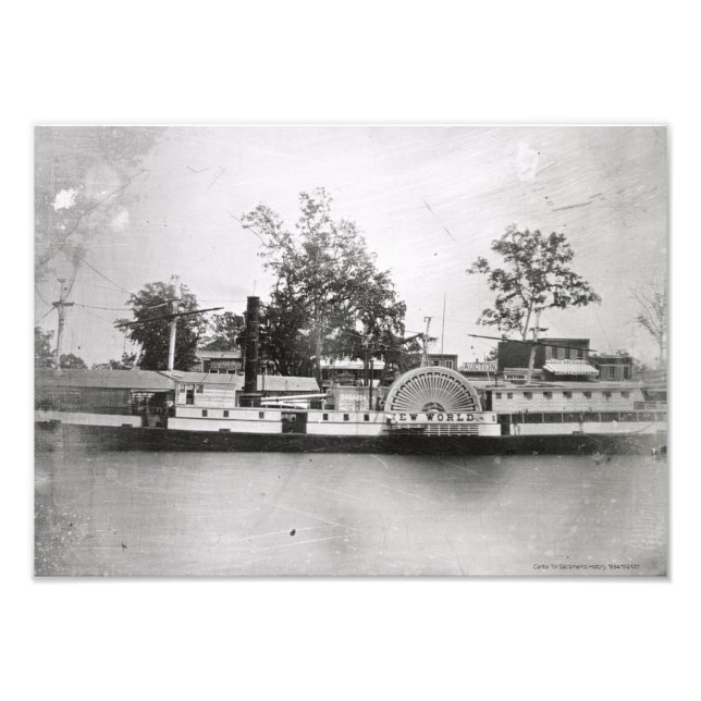 Novo Impressão de Foto do Mundo (Frente)